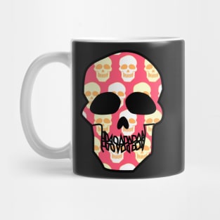 Cranium of skulls in pink Mug